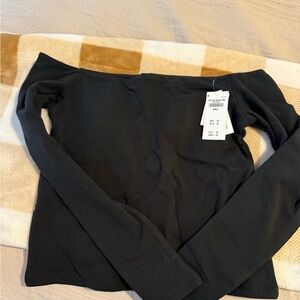 Abercrombie & Fitch Black Long Sleeve Top
